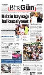 BirGün manşeti