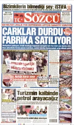 Sözcü manşeti