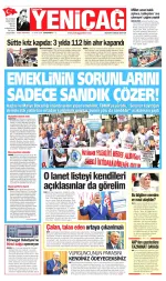 Yeniçağ manşeti